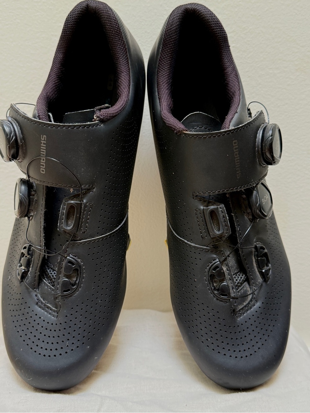 Shimano Men's Black Dual-BOA Road Cycling Shoes